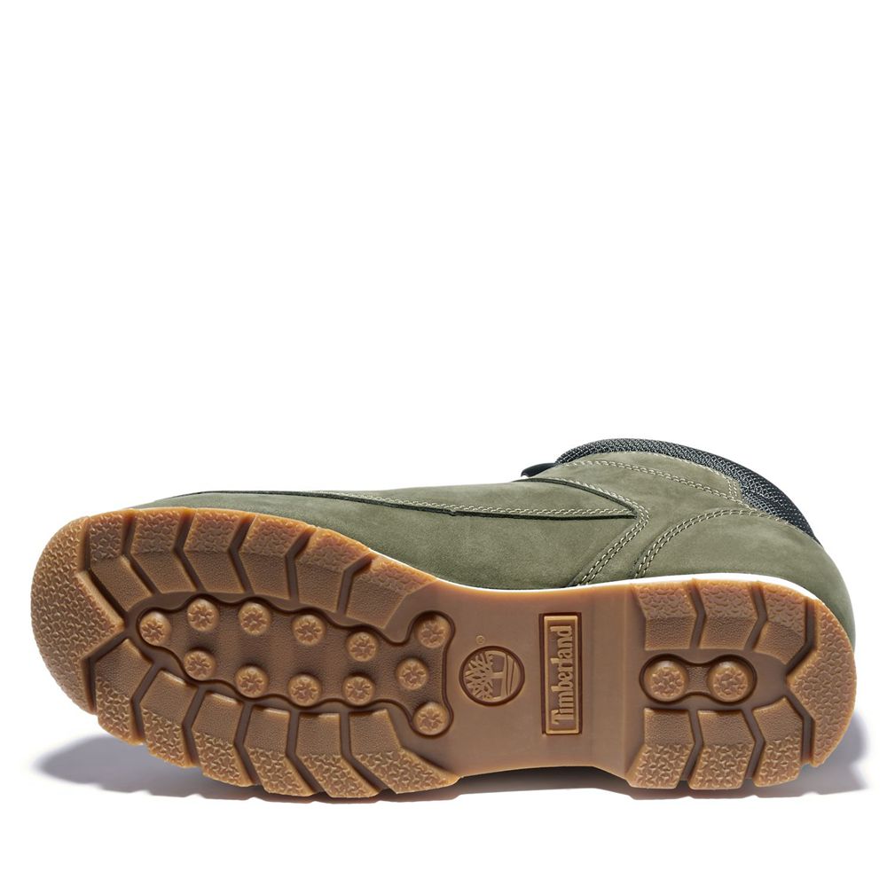 Bota Hiker Masculino - Timberland Euro Sprint Mid - EZKSY5638 - Verde Oliva